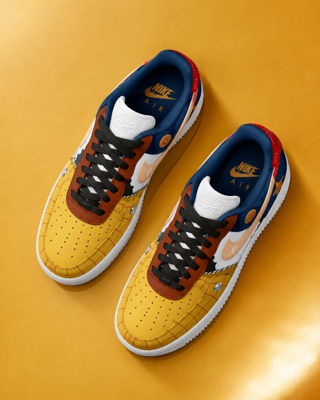 TOY STORY CUSTOM PAINT WOODY Air-Style Sneakers