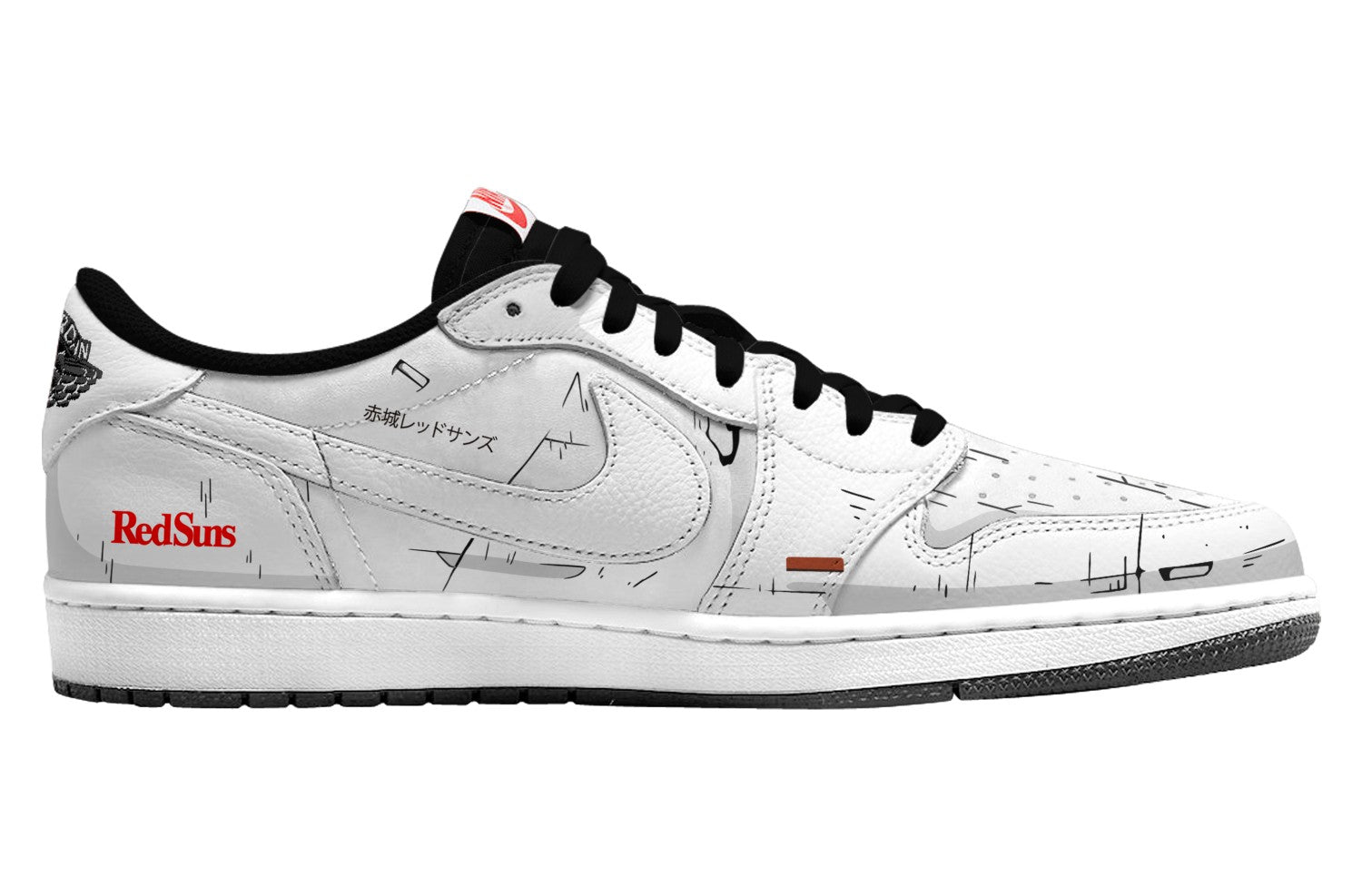 Keisuke Takahashi RX-7 FC3S V.2 Custom TS Low Sneakers