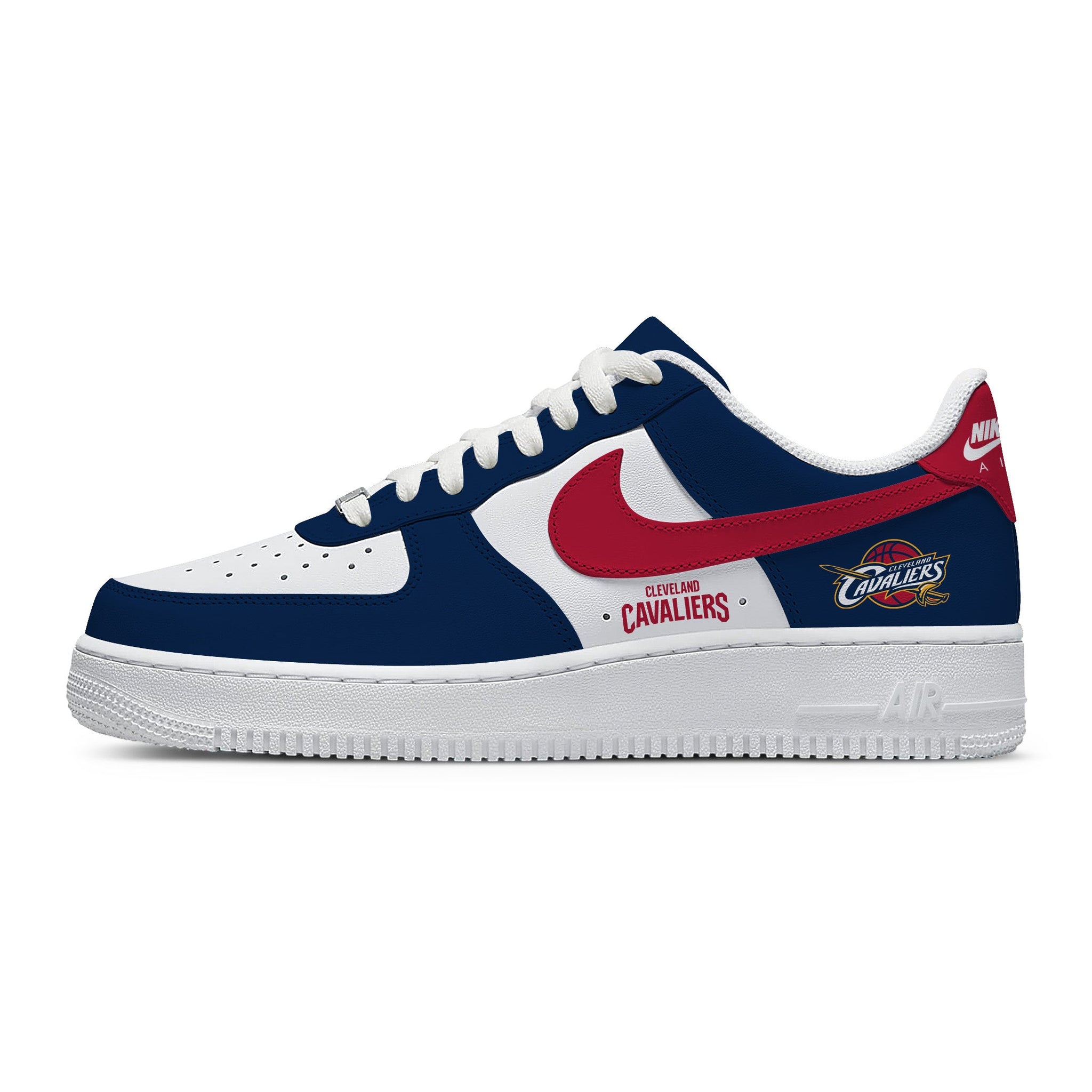 Cleveland Basketball Custom Air-Style Sneakers