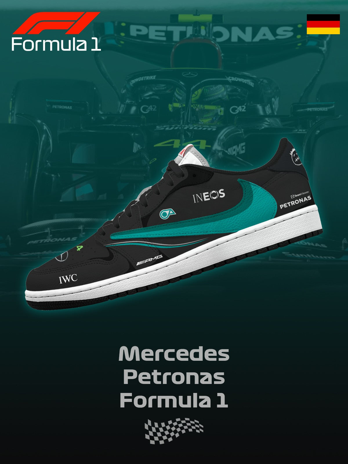 MP F.1 V.1 Custom TS Low Sneakers