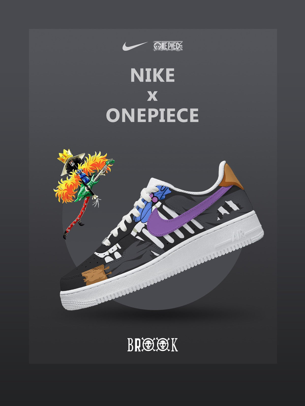 Soul King Brook Custom Sneakers