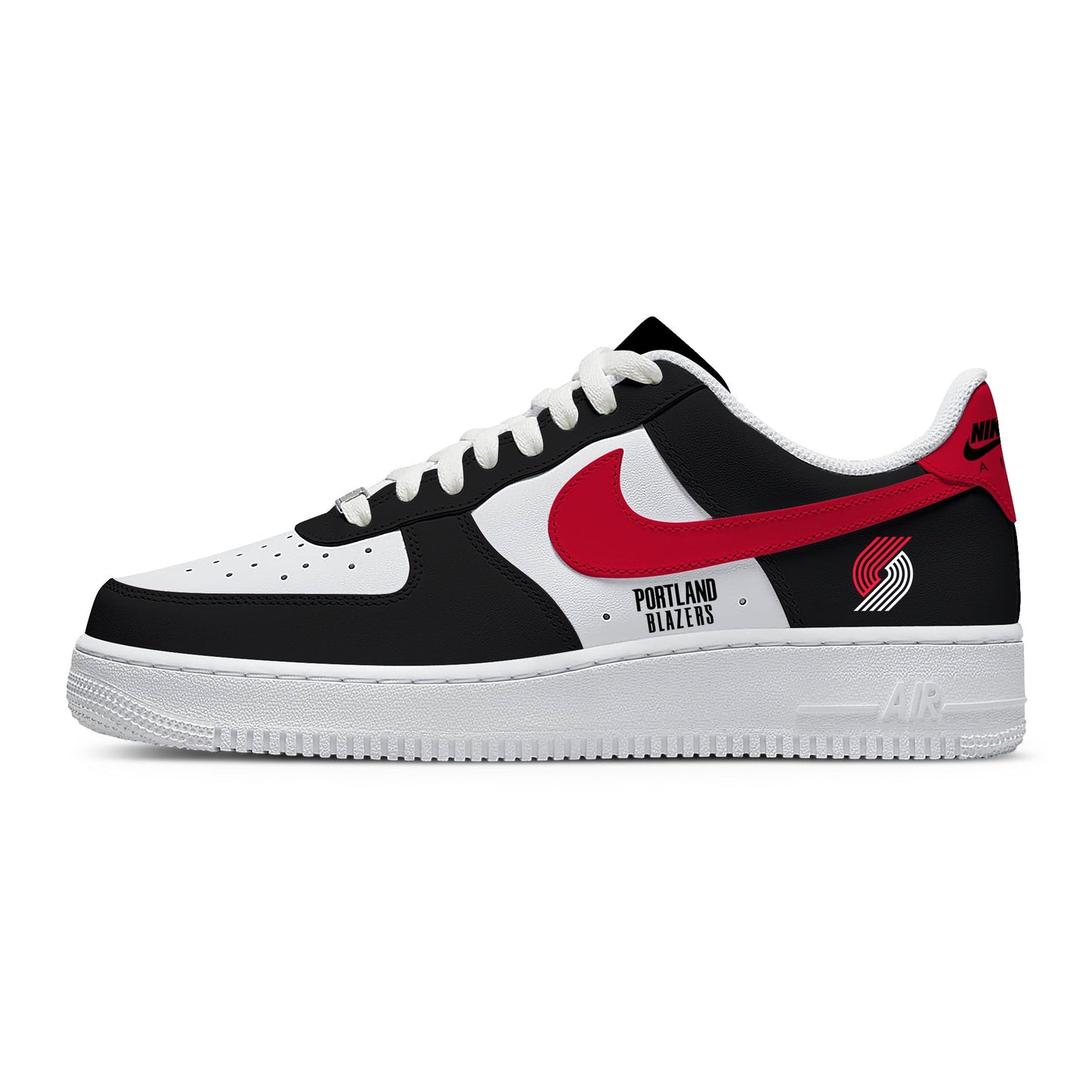 Portland Trail Basketball Custom Air-Style Sneakers