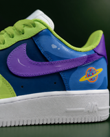 TOY STORY CUSTOM PAINT ALLIEN PIZZA PLANET Air-Style Sneakers