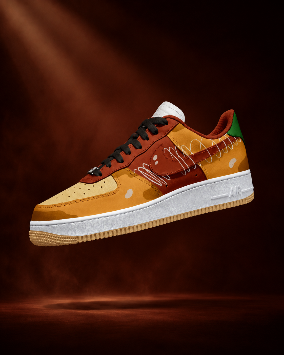TOY STORY CUSTOM PAINT SLINKY DOG Air-Style Sneakers