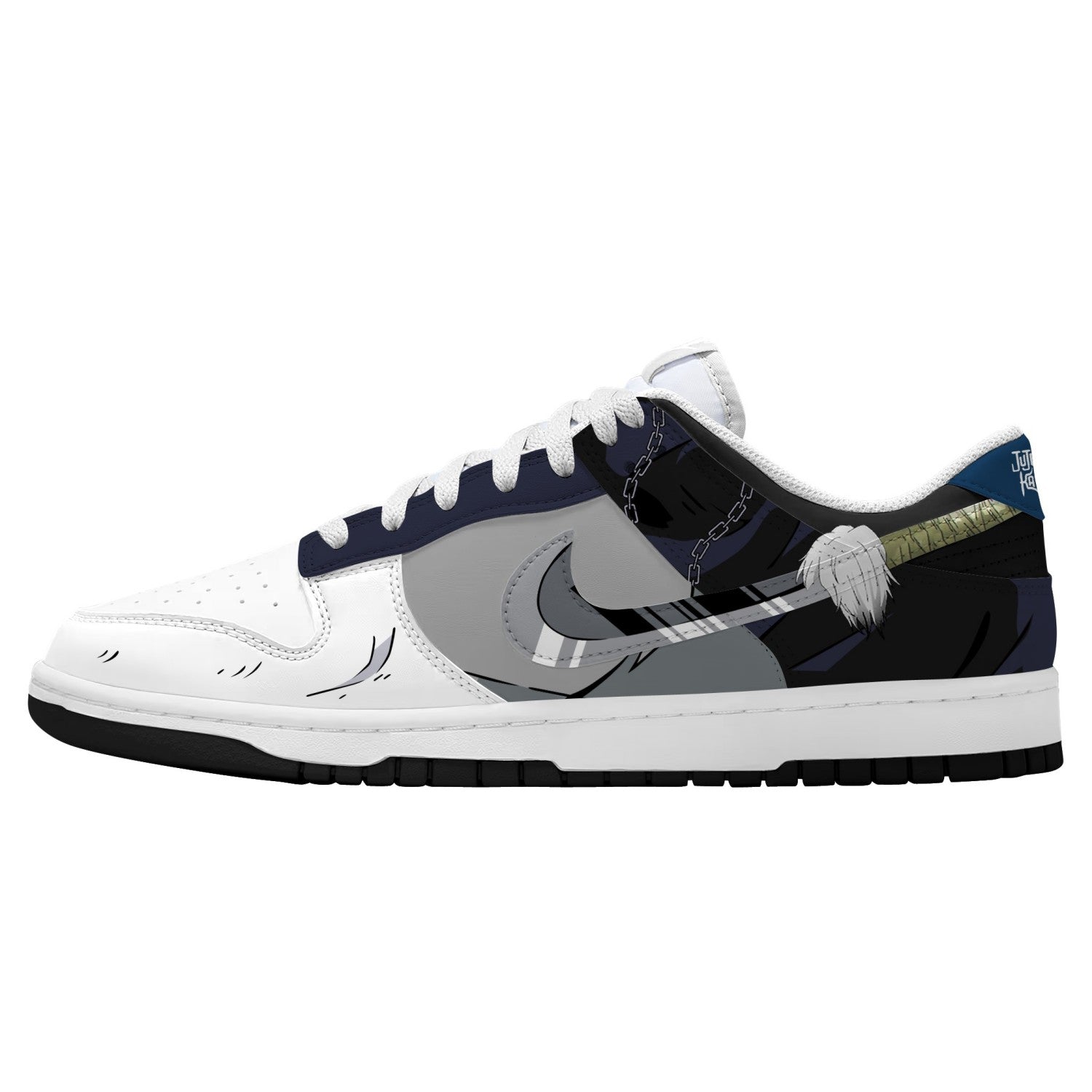 Toji Fushiguro V.2 Custom Court-Low Sneakers