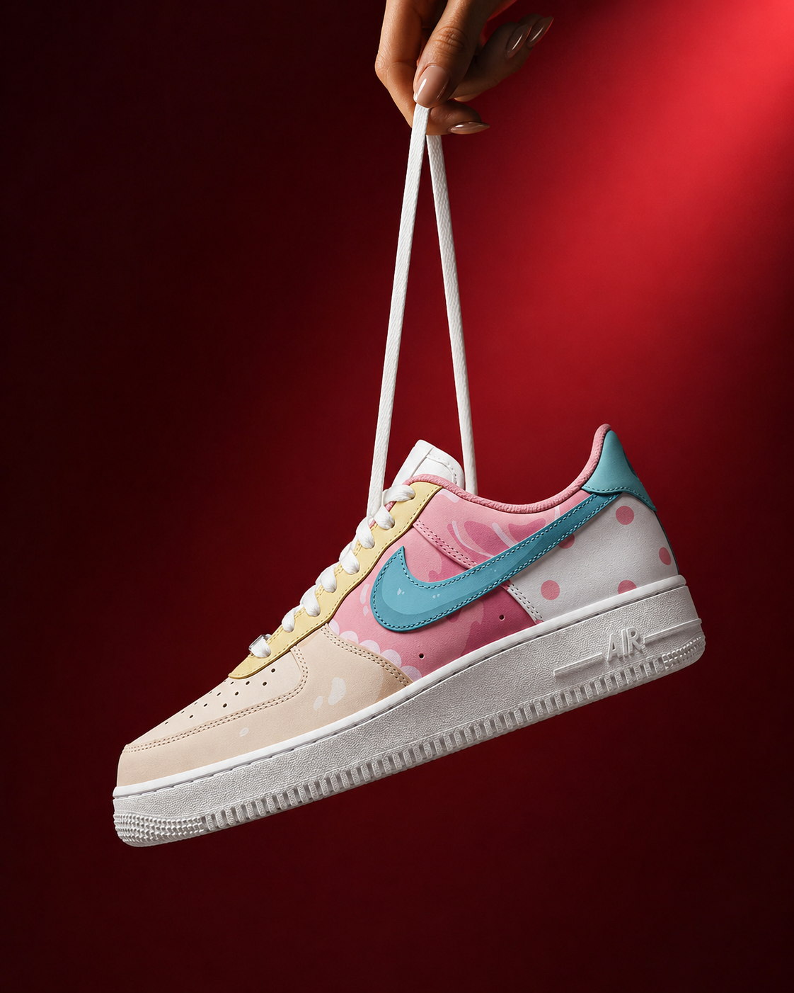 TOY STORY CUSTOM PAINT BOOPEP Air-Style Sneakers
