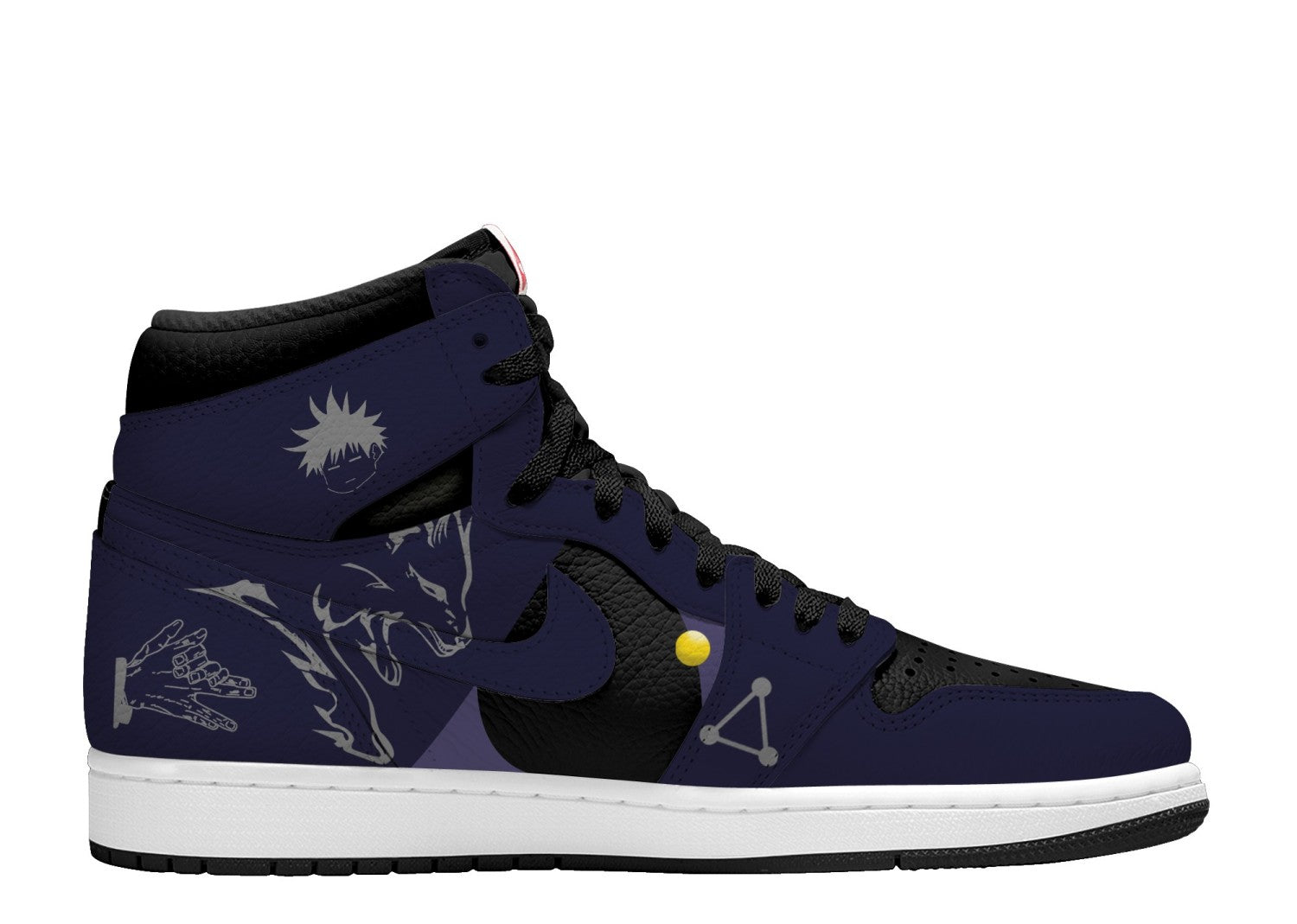 Megumi Fushiguro V.2 Custom TS High Sneakers