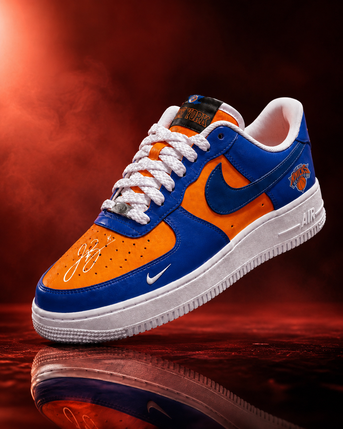 Special🏆 New York Knicks Championship 2026 🏆 Custom Air Force Sneakers