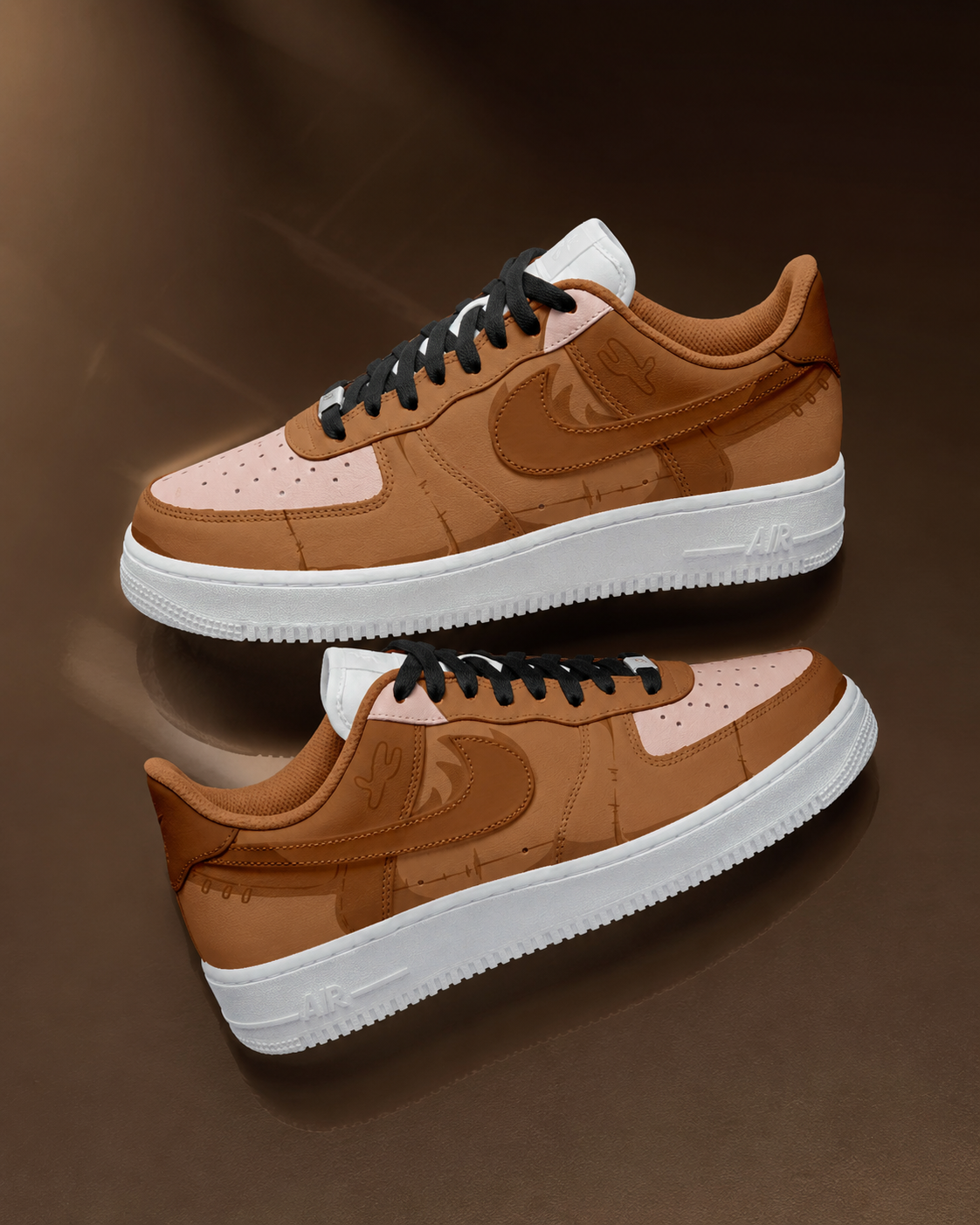 TOY STORY CUSTOM PAINT BULLEYE Air-Style Sneakers
