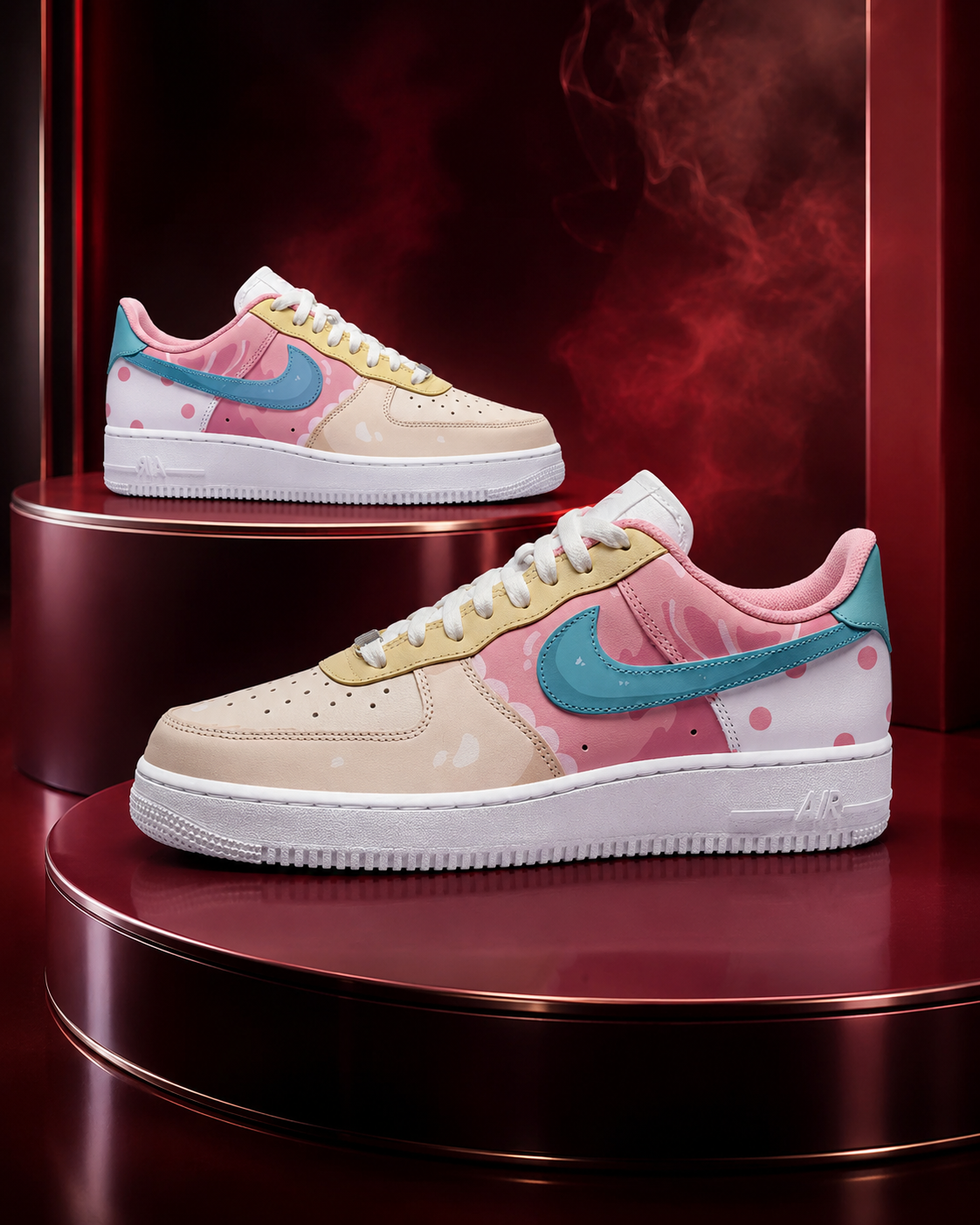 TOY STORY CUSTOM PAINT BOOPEP Air-Style Sneakers