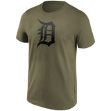 Detroit Tigers Iconic Preferred Logo Graphic T-Shirt - Mens