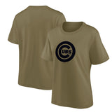 Chicago Cubs Mono Logo Graphic Oversized T-Shirt - Womens