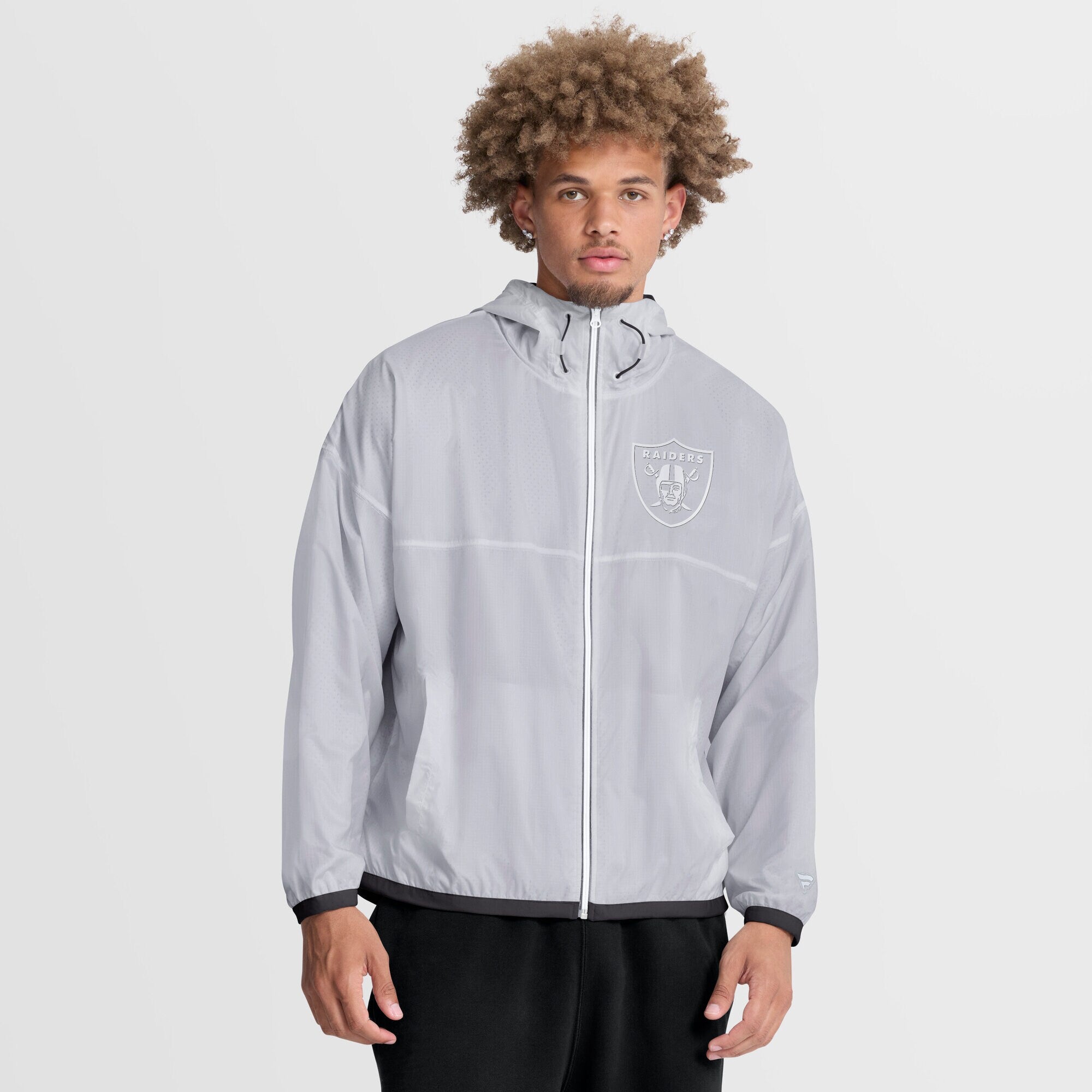 Las Vegas Raiders Elements Type Play LW Jacket - Mens