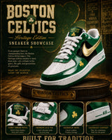 Boston Celtics  Custom Air-Style Sneakers