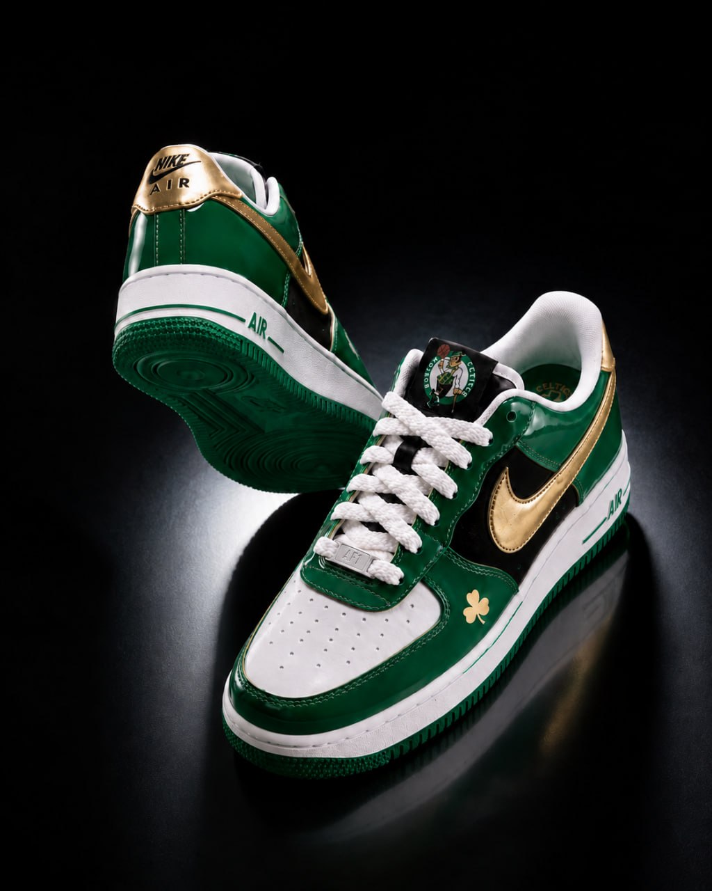 Boston Celtics  Custom Air-Style Sneakers