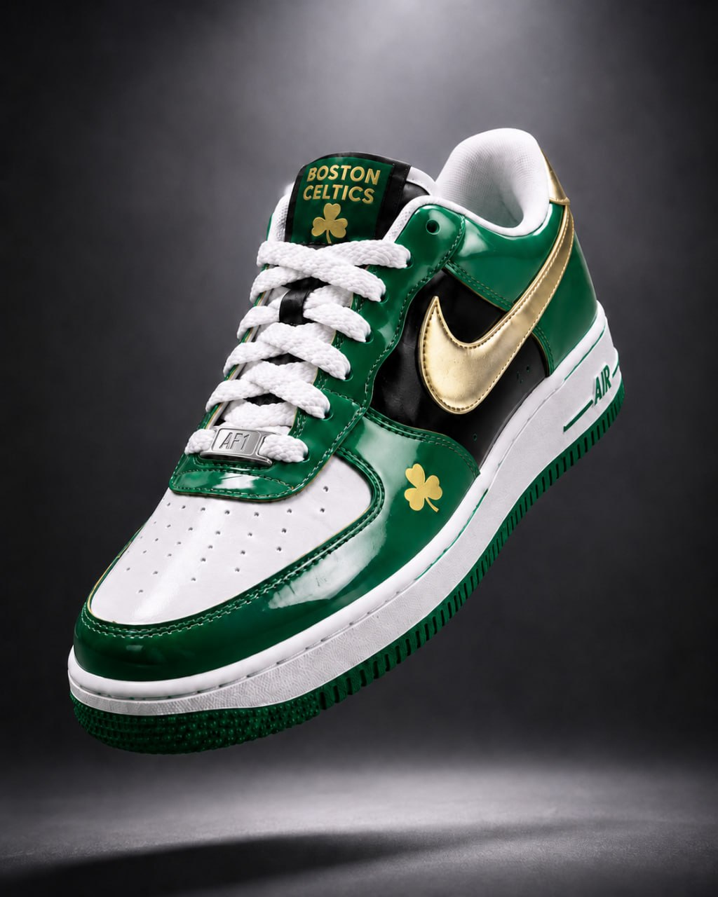 Boston Celtics  Custom Air-Style Sneakers